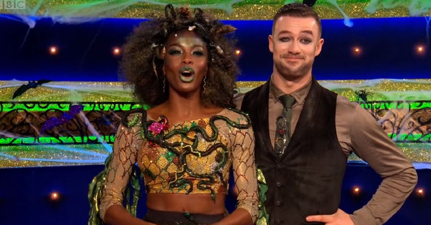 AJ Odudu and Kai Widdrington on Strictly