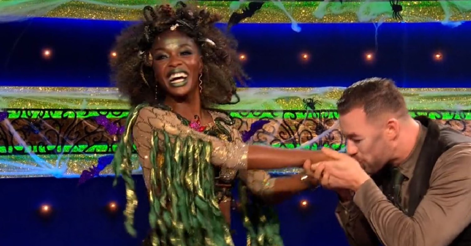 AJ Odudu and Kai Widdrington on Strictly