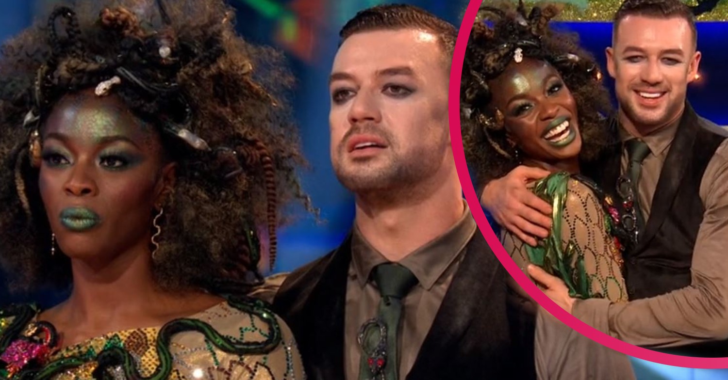 AJ Odudu and Kai Widdrington on Strictly