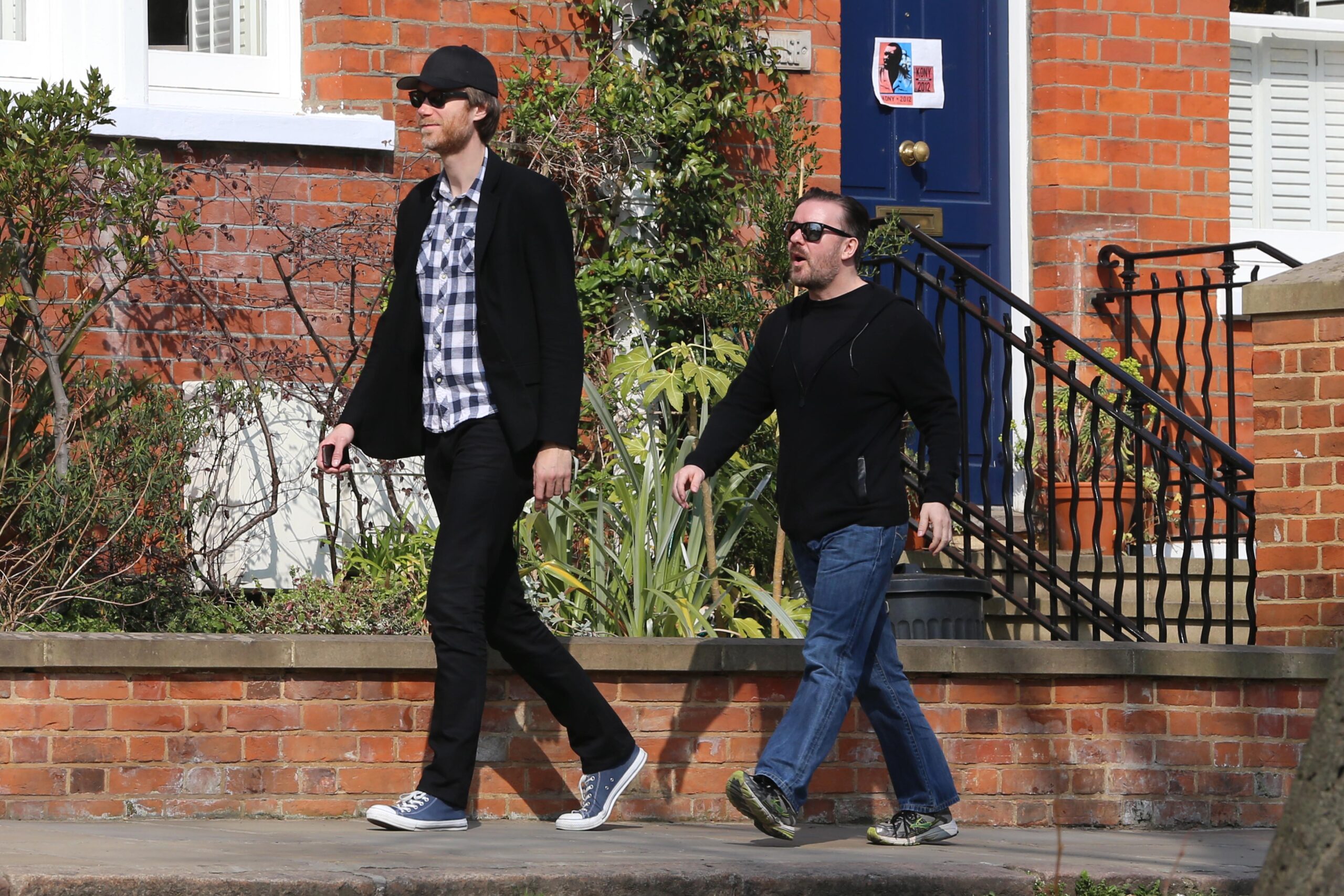 Stephen Merchant and Ricky Gervais