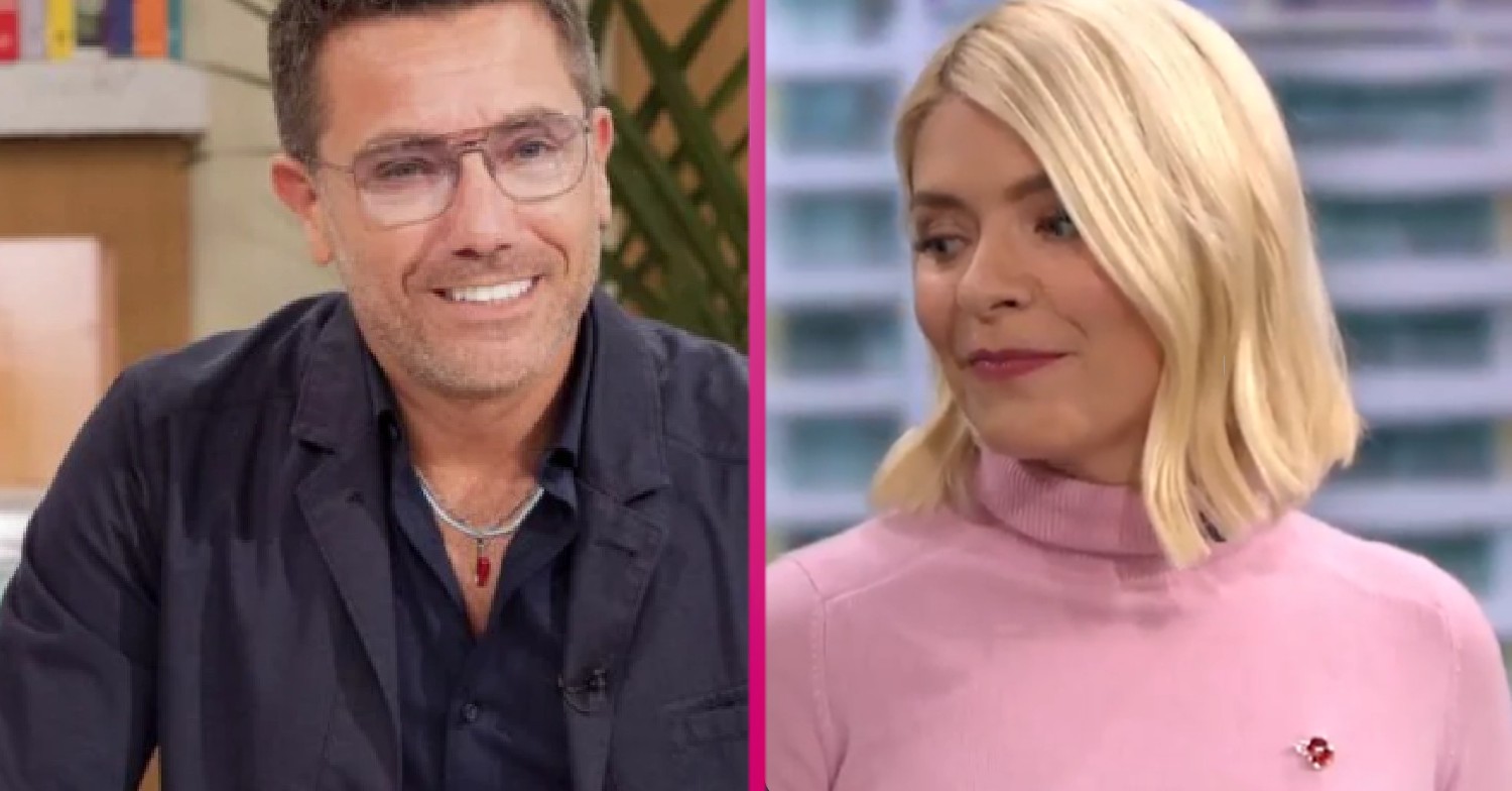 Gino D'Acampo and Holly This Morning