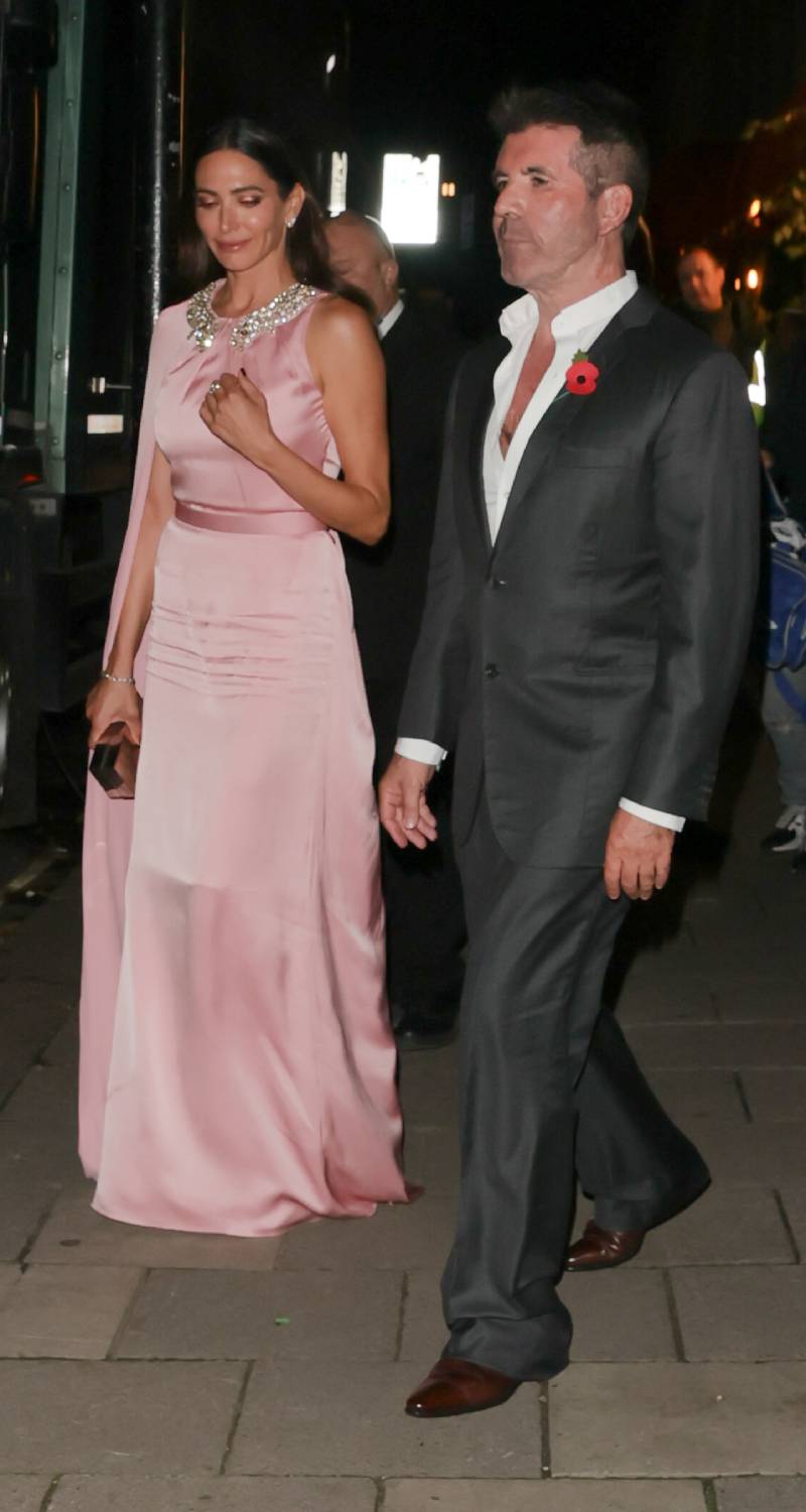 Lauren Silverman and Simon Cowell attending Pride of Britain last weekend