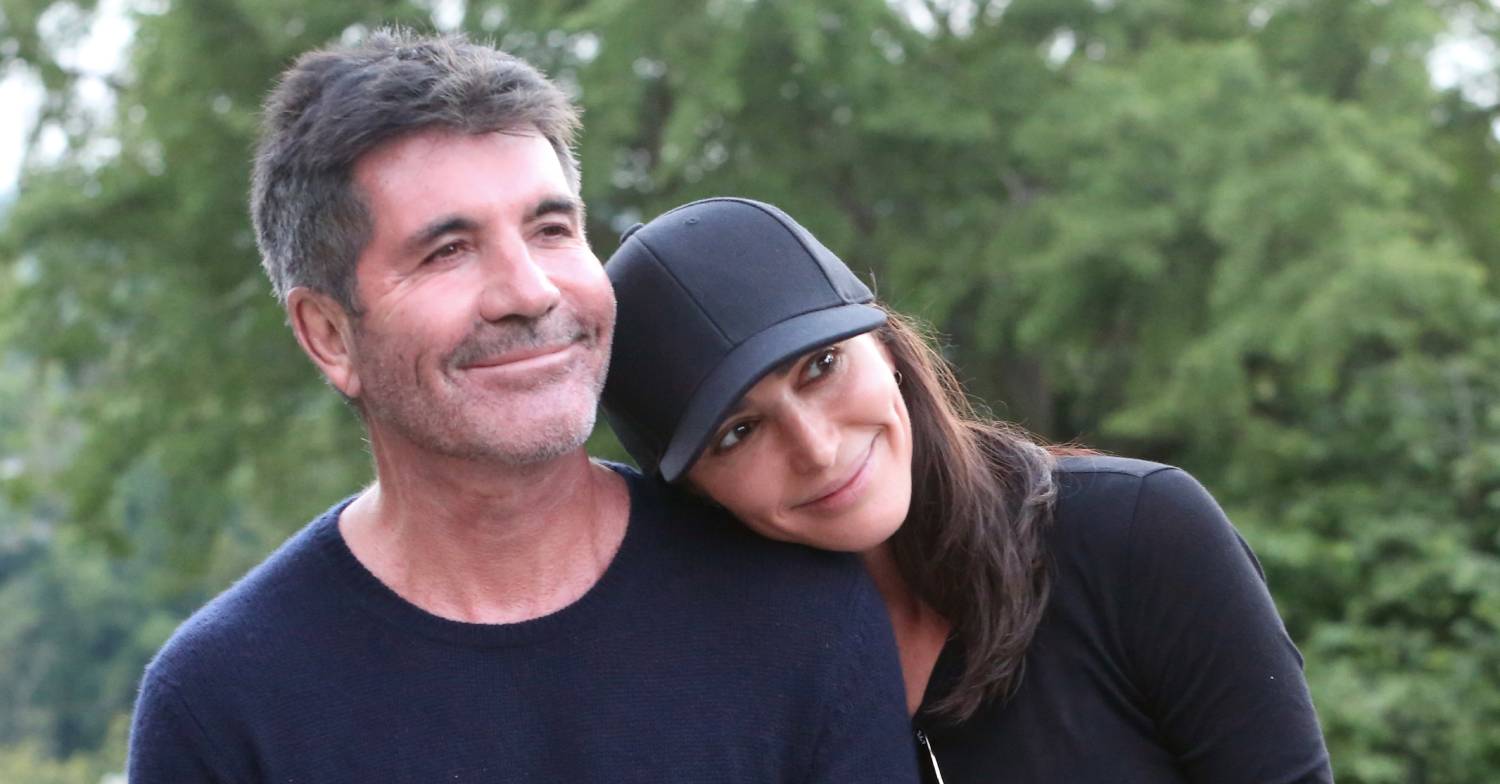 Simon Cowell and Lauren Silverman