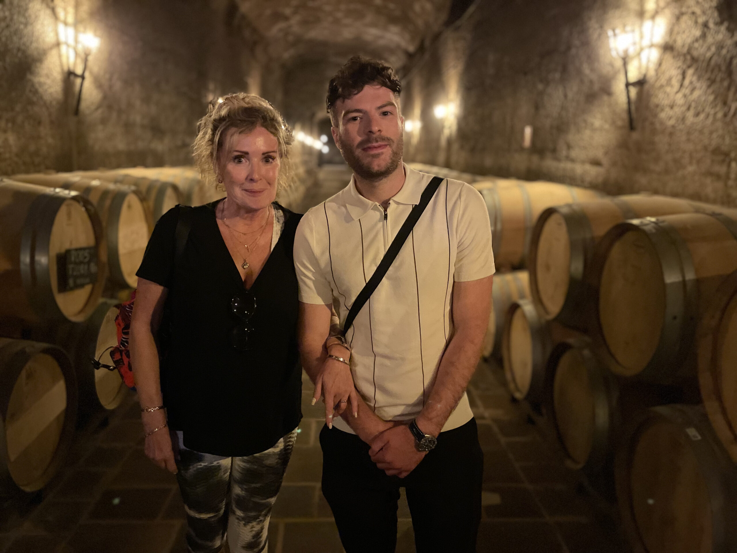 Beverley Callard and Jordan North