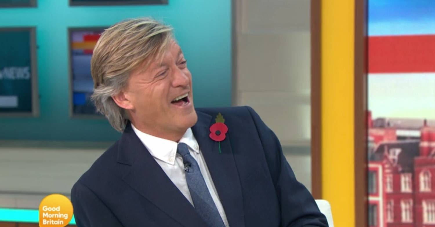Richard Madeley laughs on GMB