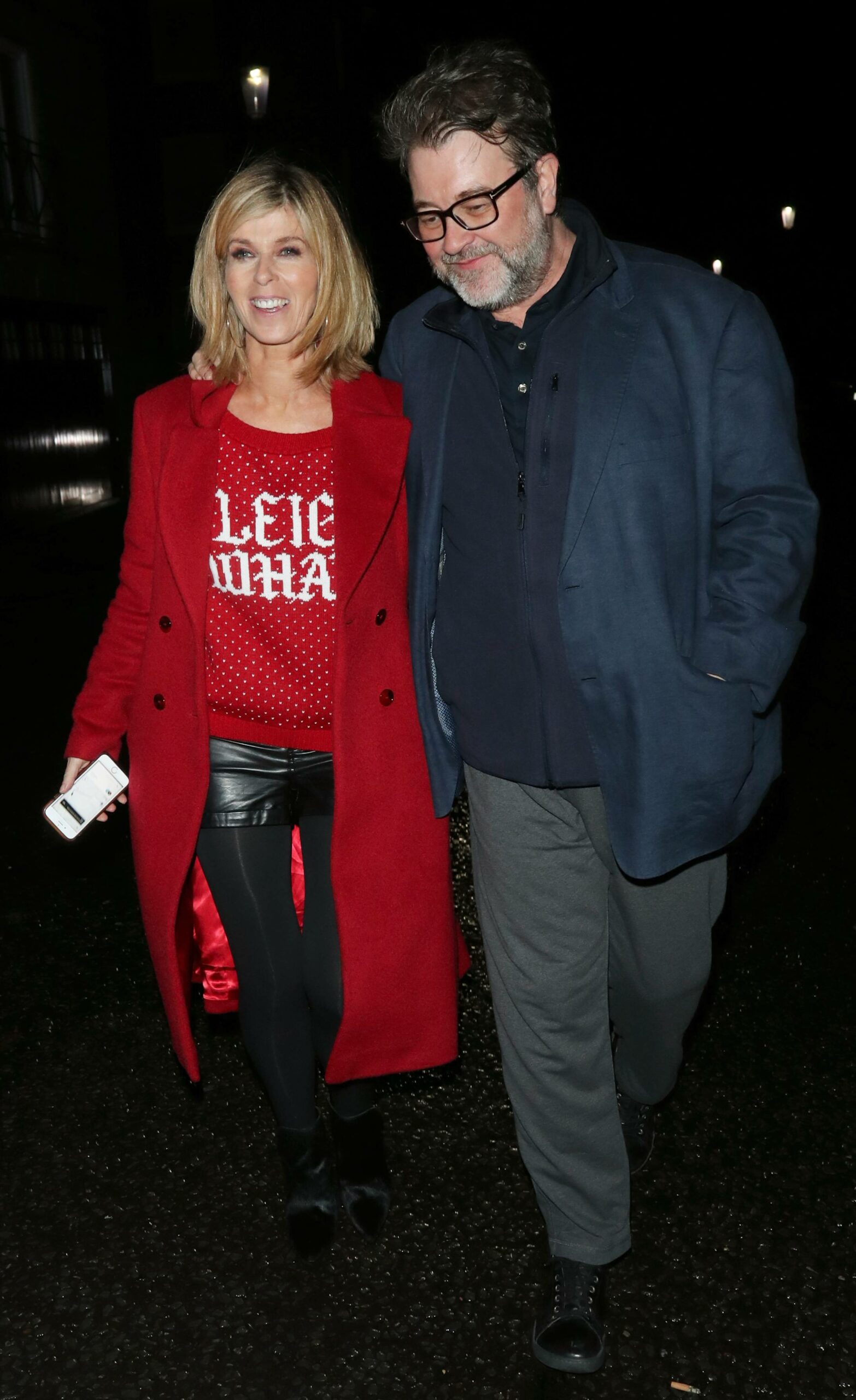 Kate Garraway and Derek Draper pictured together three months before Derek fell ill