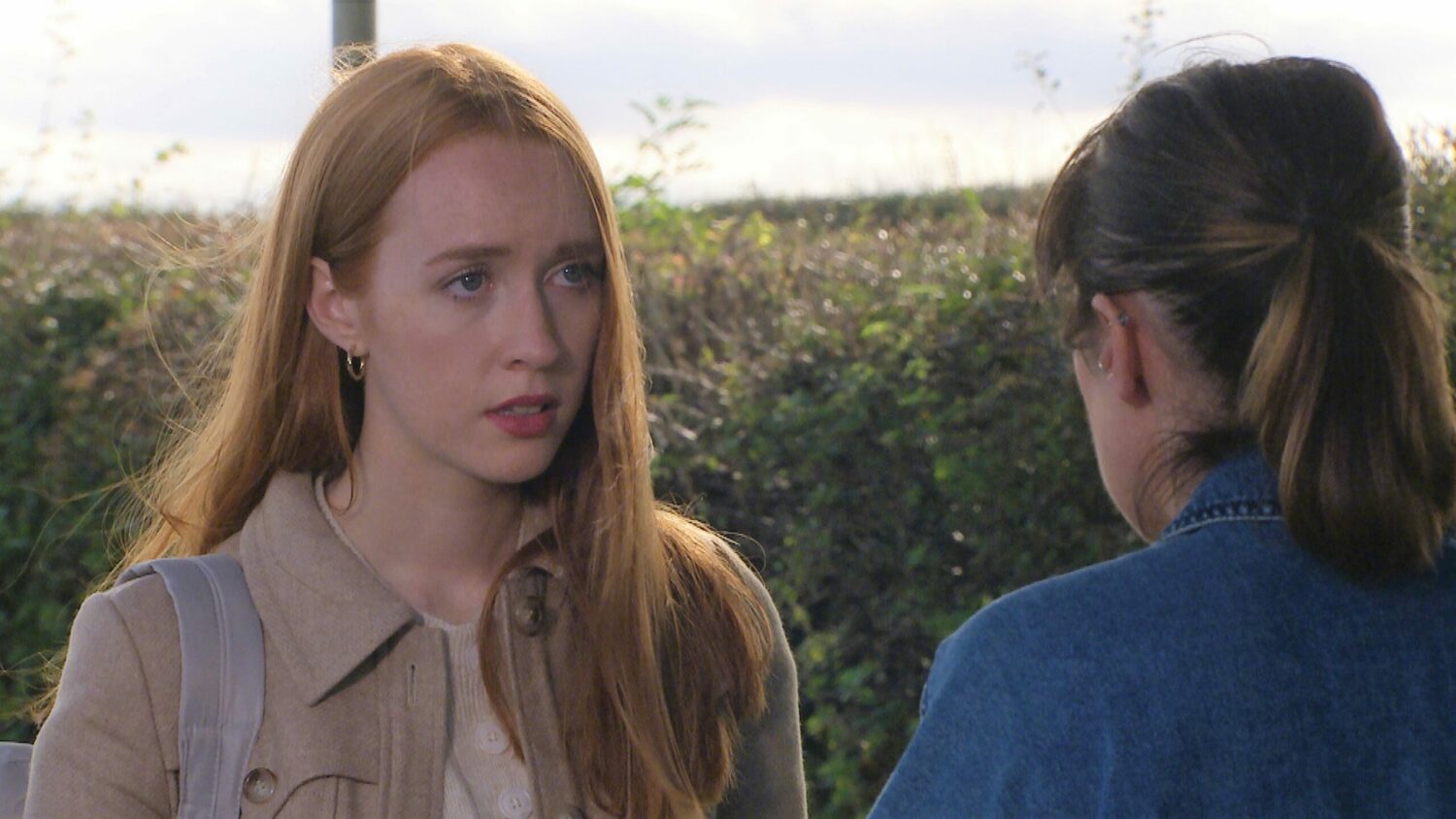 Emmerdale Chloe is upset to have been caught by Kerry