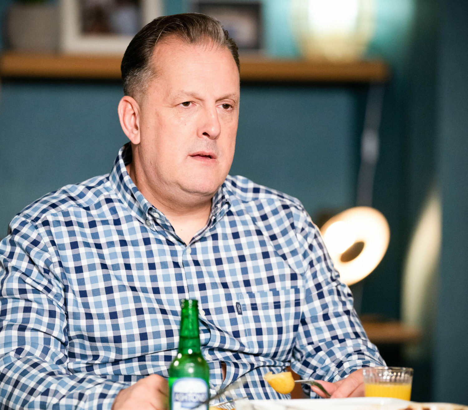 EastEnders Harvey looks worried