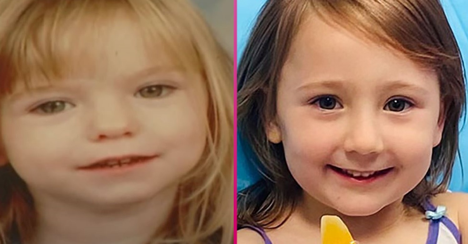 Madeleine McCann and Cleo Smith