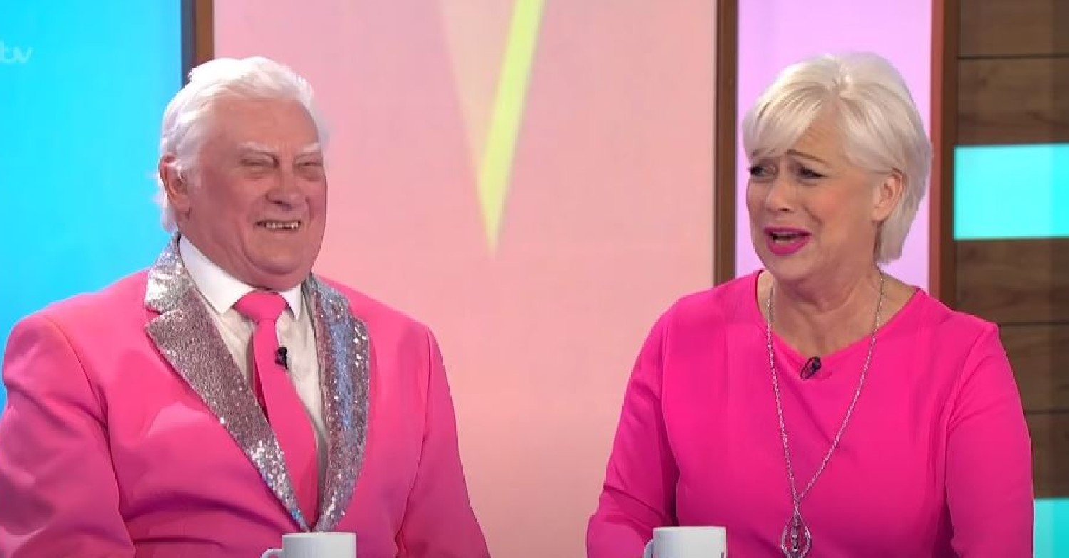 Hollyoaks star Denise Welch and her dad Vin on Loose Women