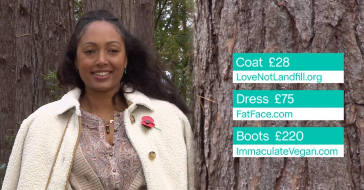 Lisa Snowdon This Morning fashion segment