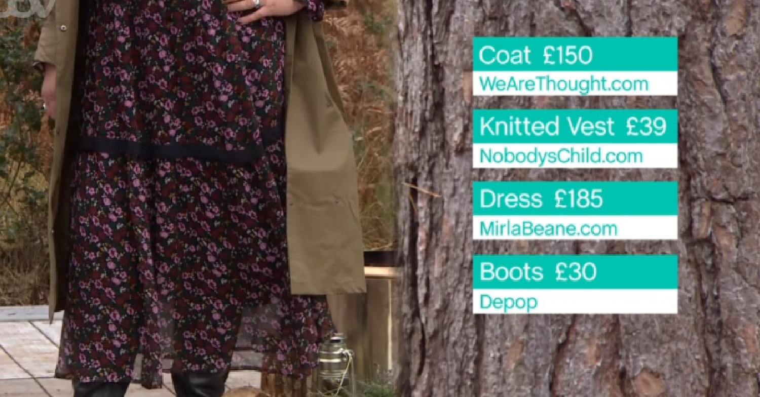 Lisa Snowdon sustainable fashion This Morning