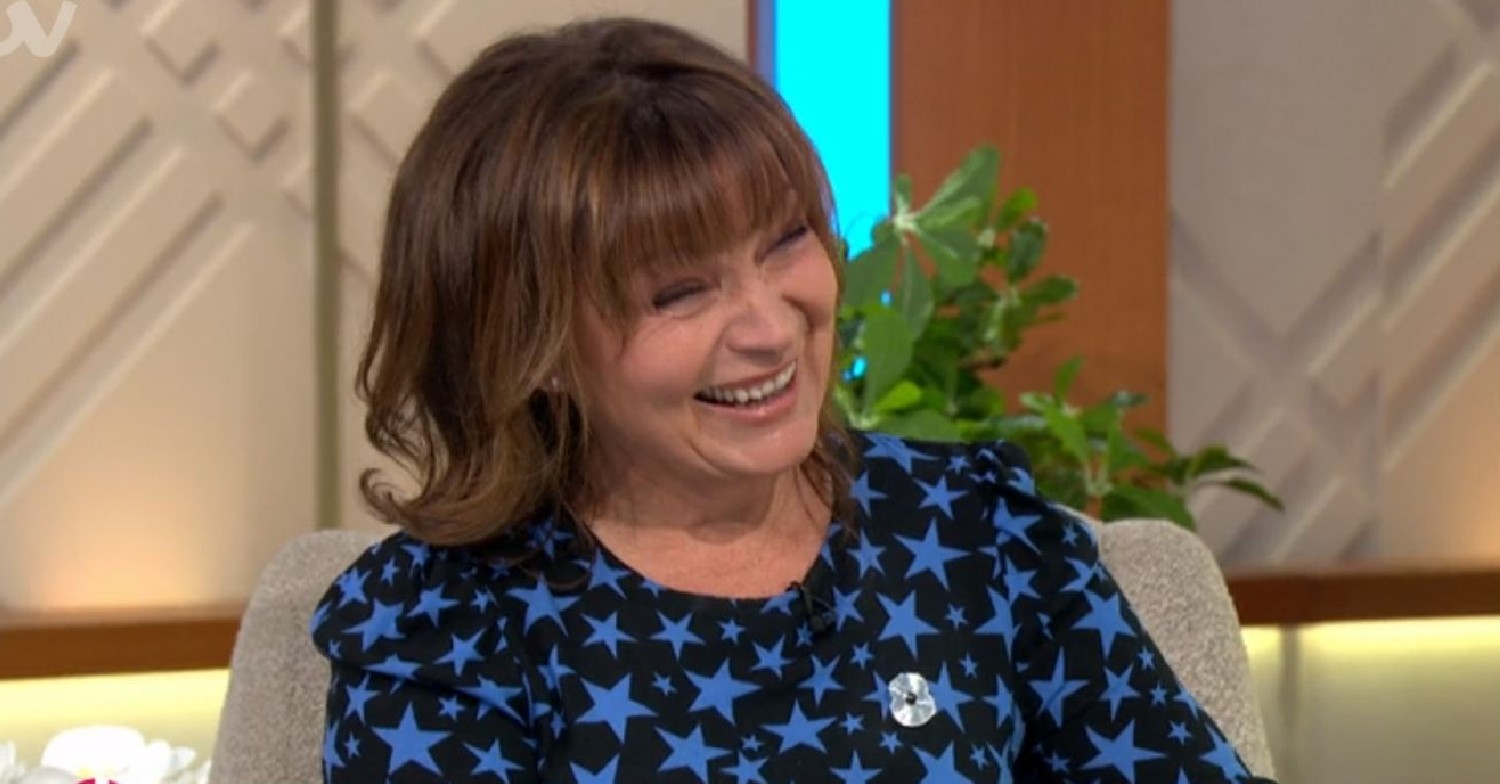 Lorraine Kelly hosts her show today
