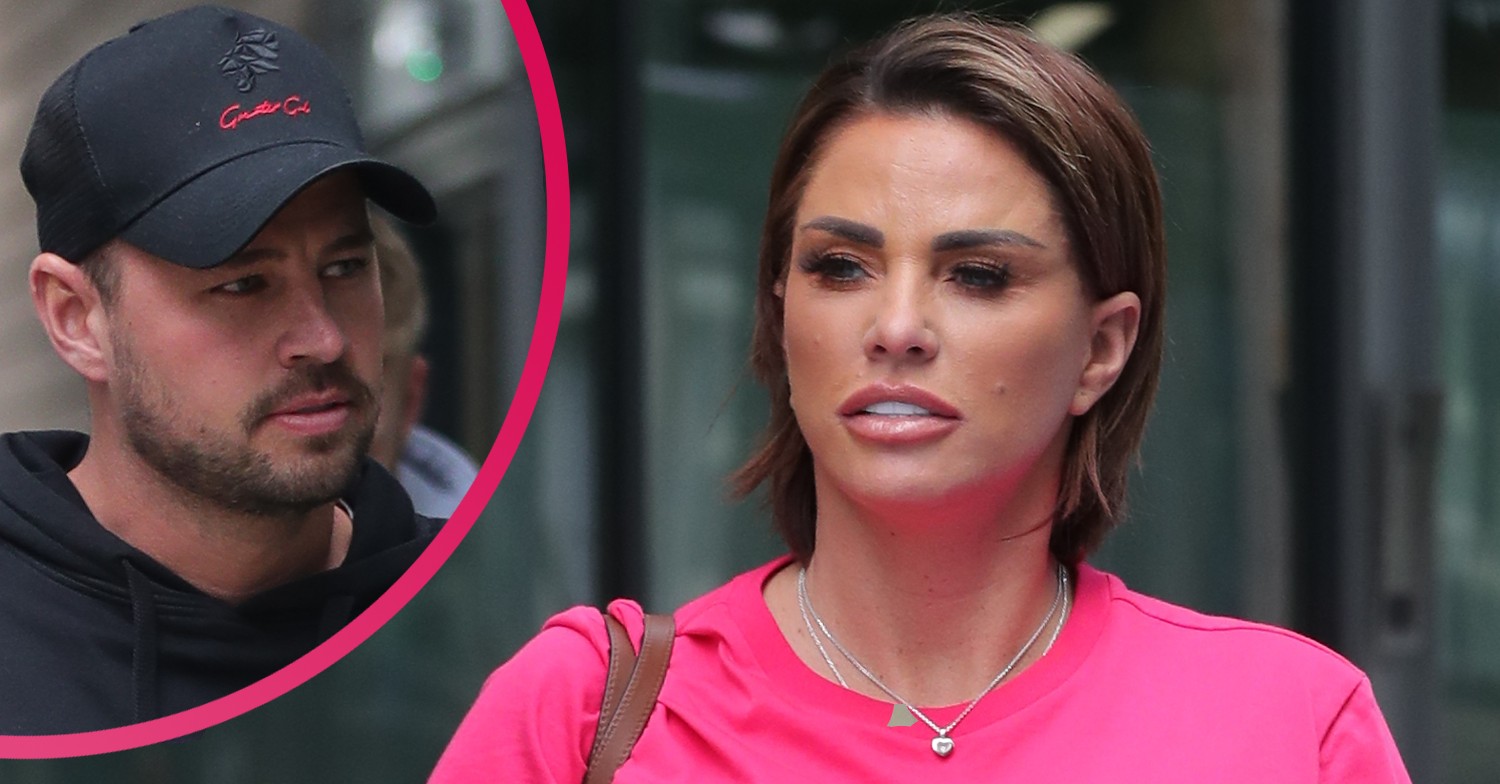 Katie Price and Carl Woods relax in her 'safe place'