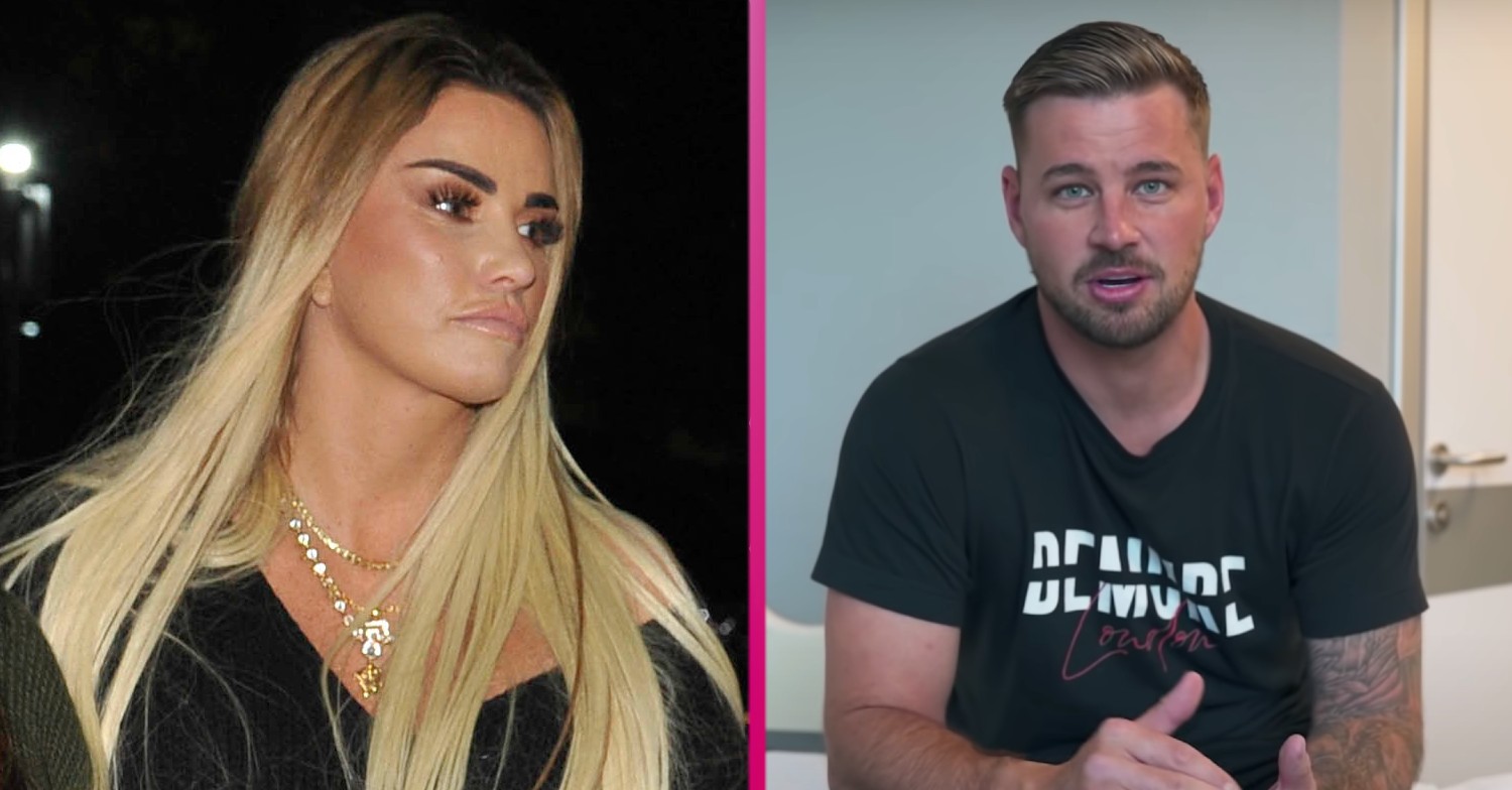 Katie Price enjoys evening with Carl Woods and her in-laws as she thanks family for 'having her back'