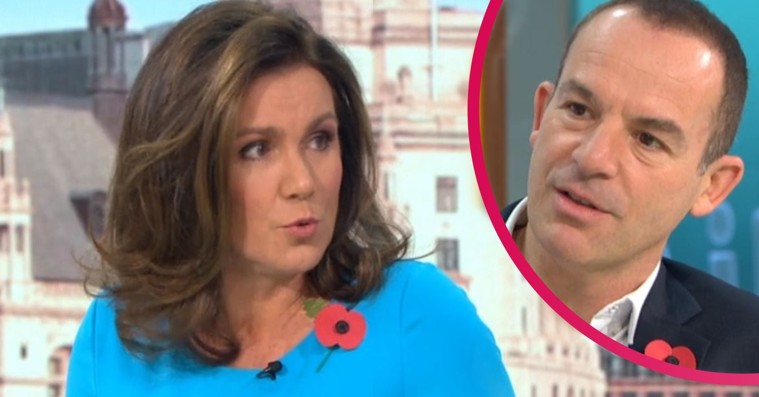 Susanna Reid and Martin Lewis on GMB today