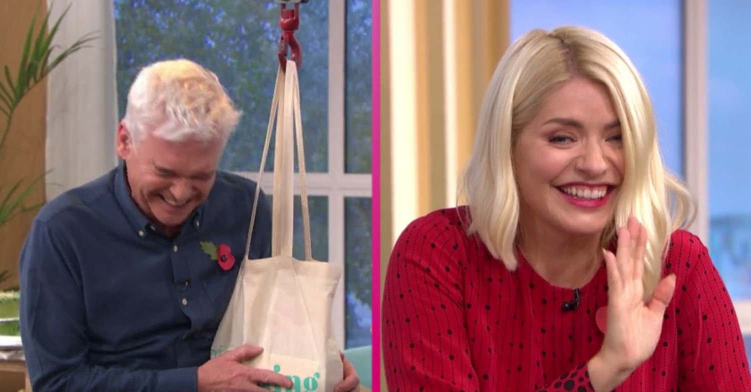 Phillip Schofield, Holly Willoughby and This Morning viewers all lose it as Spin to Win caller swears TWICE live on air