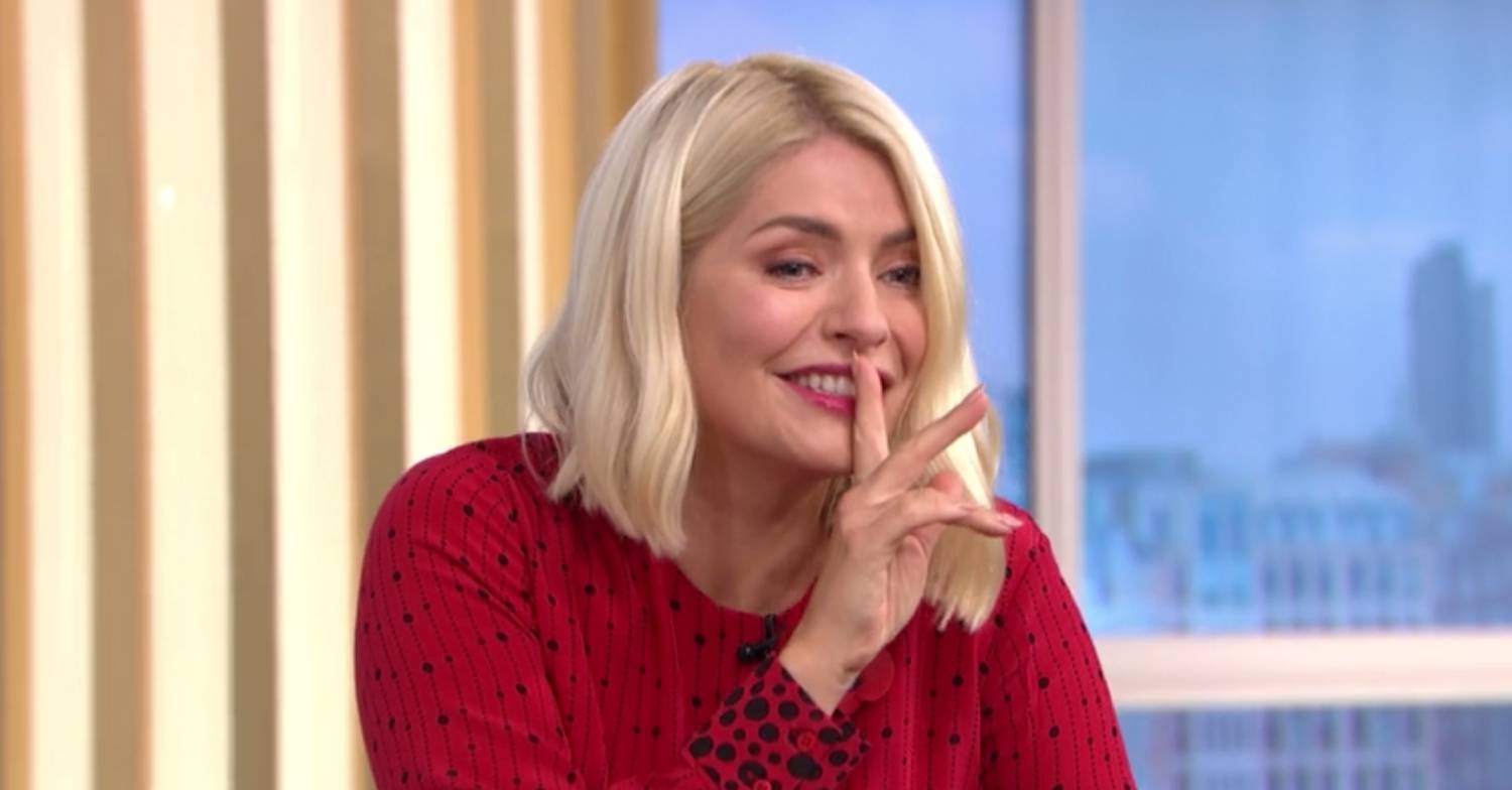 Holly urged Linda to stop swearing between giggles