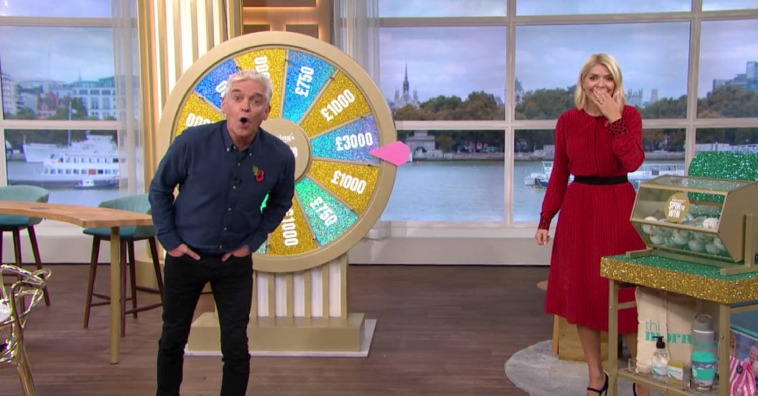 Phil and Holly were in hysterics