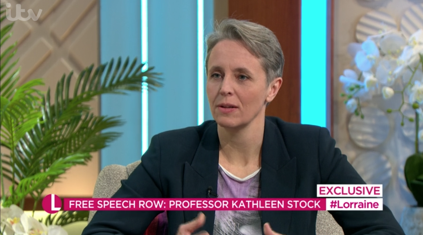 Lorraine viewers were divided about an interview with a controversial professor accused of transphobia today