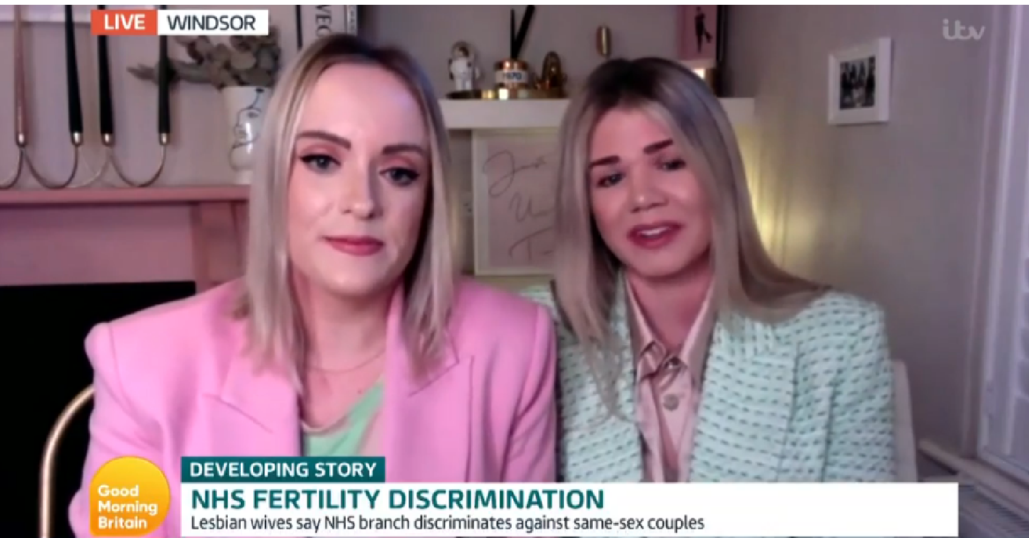 Megan and Witney speak to Susanna REid on Good Morning Britain