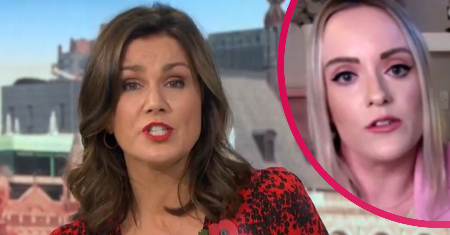 Susanna rEid on Good Morning Britain