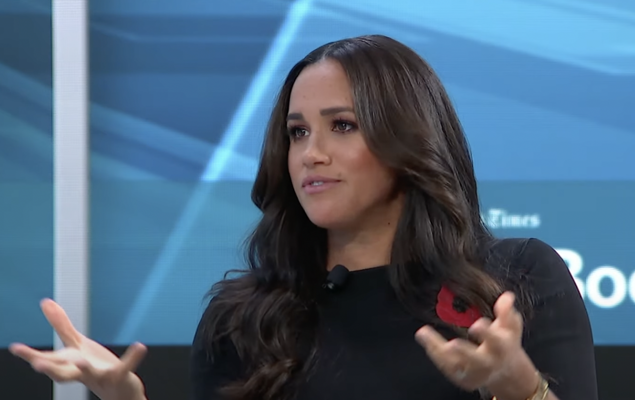 Meghan Markle speaking to the New York Times