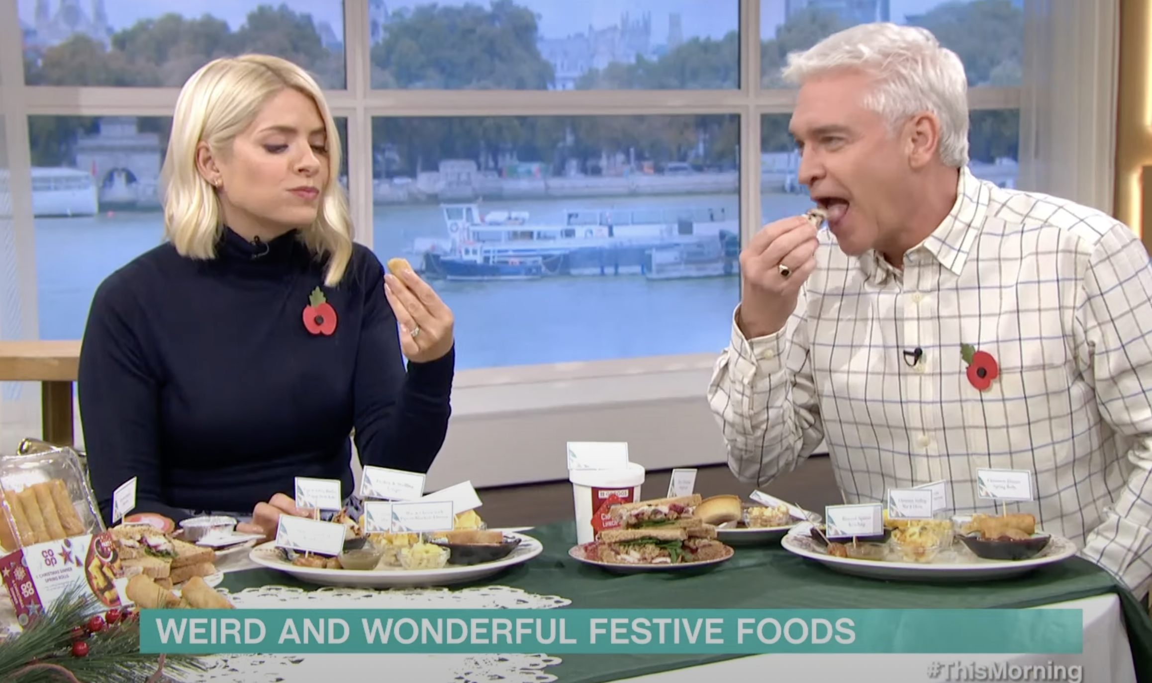 Holly Willoughby and Philip Schofield