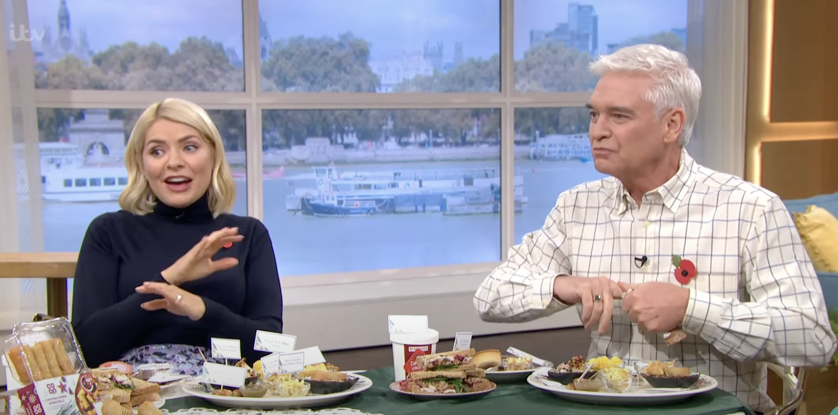 Holly Willoughby and Philip Schofield