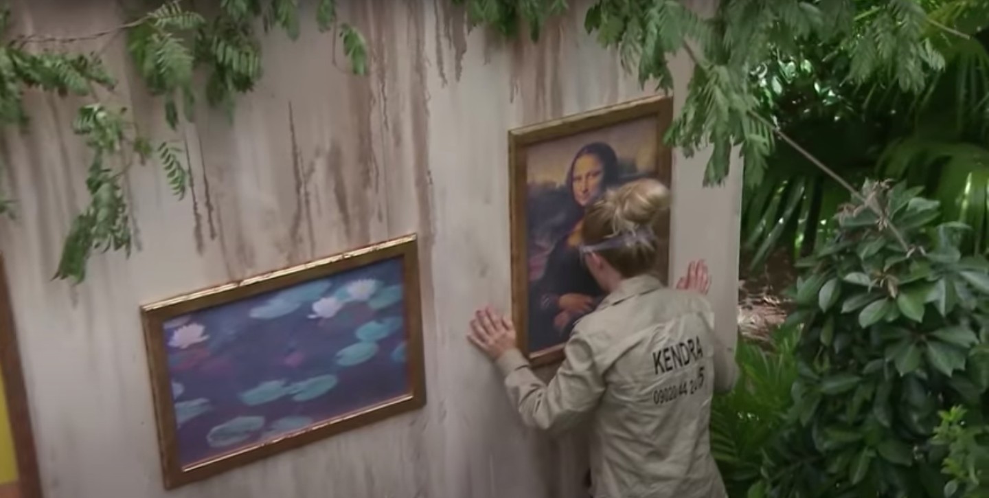 Kendra Wilkinson in I'm a Celebrity Bushtucker trial