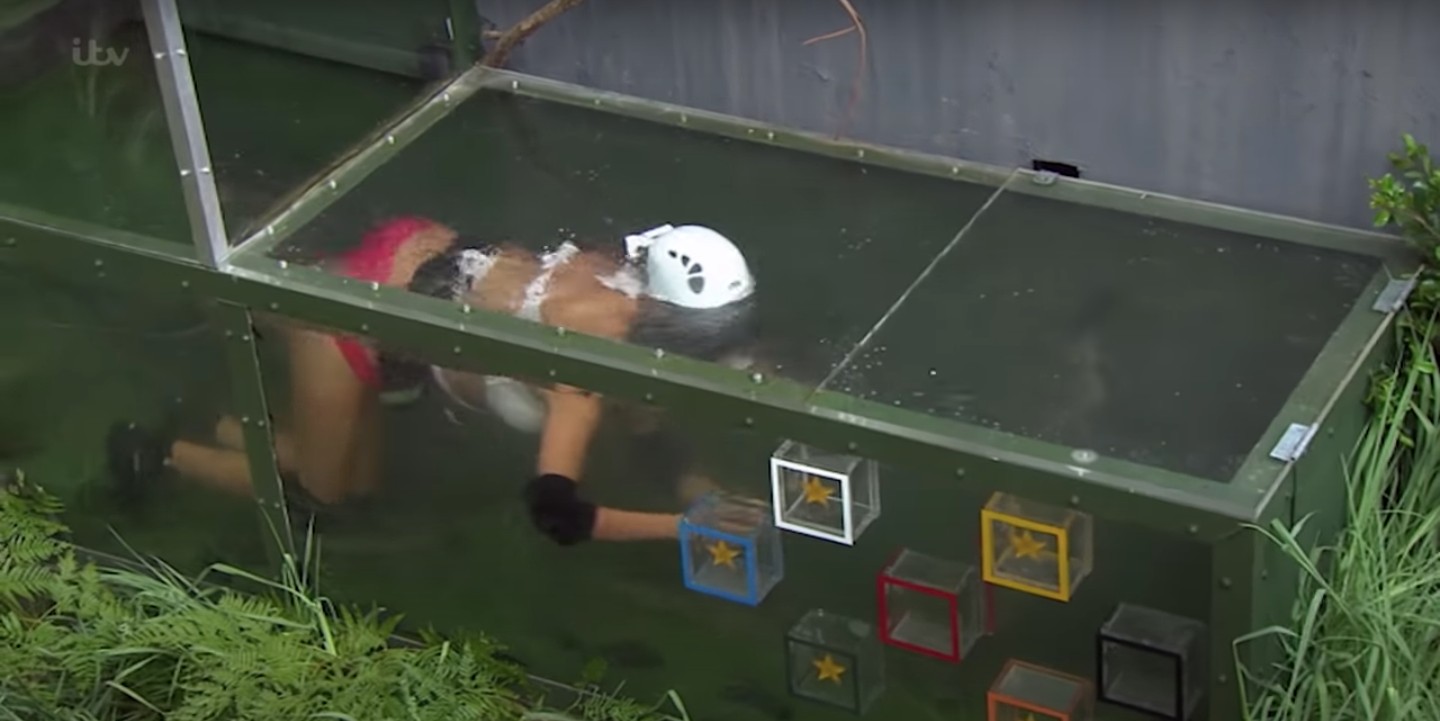 Amy Willerton Bushtucker trial