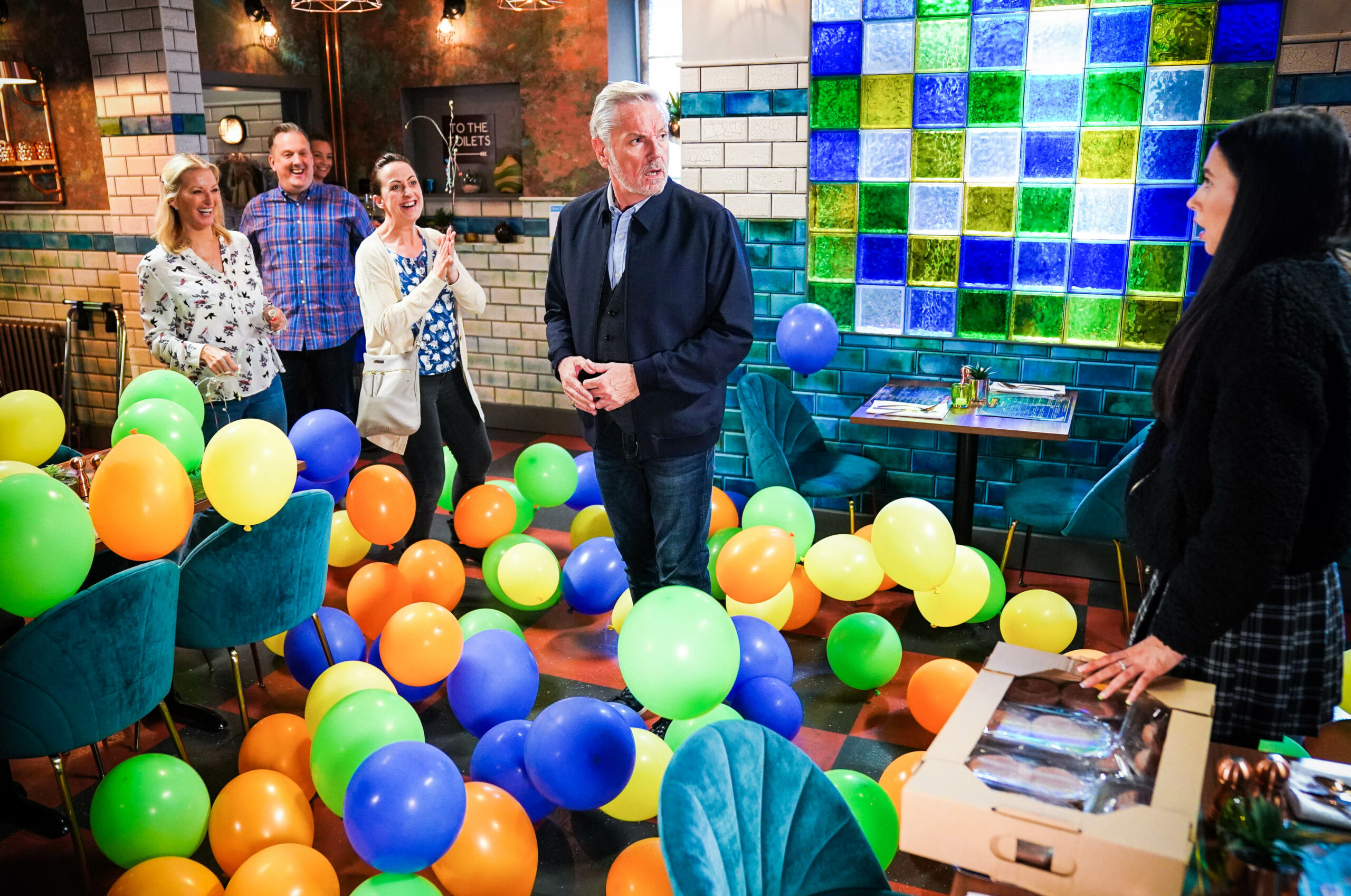 EastEnders Rocky's surprise party