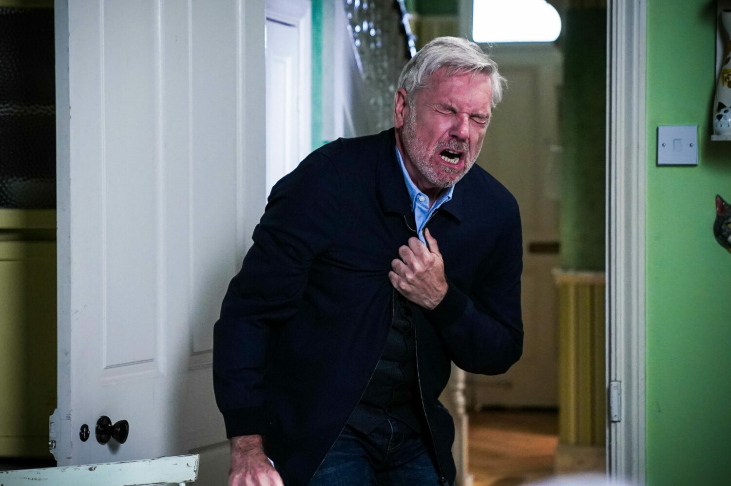 EastEnders Rocky chest pains