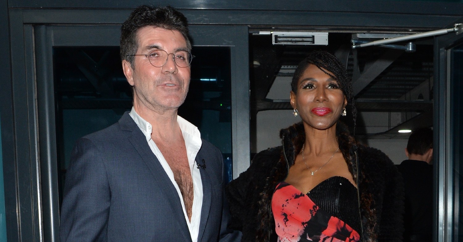 Simon Cowell and Sinitta