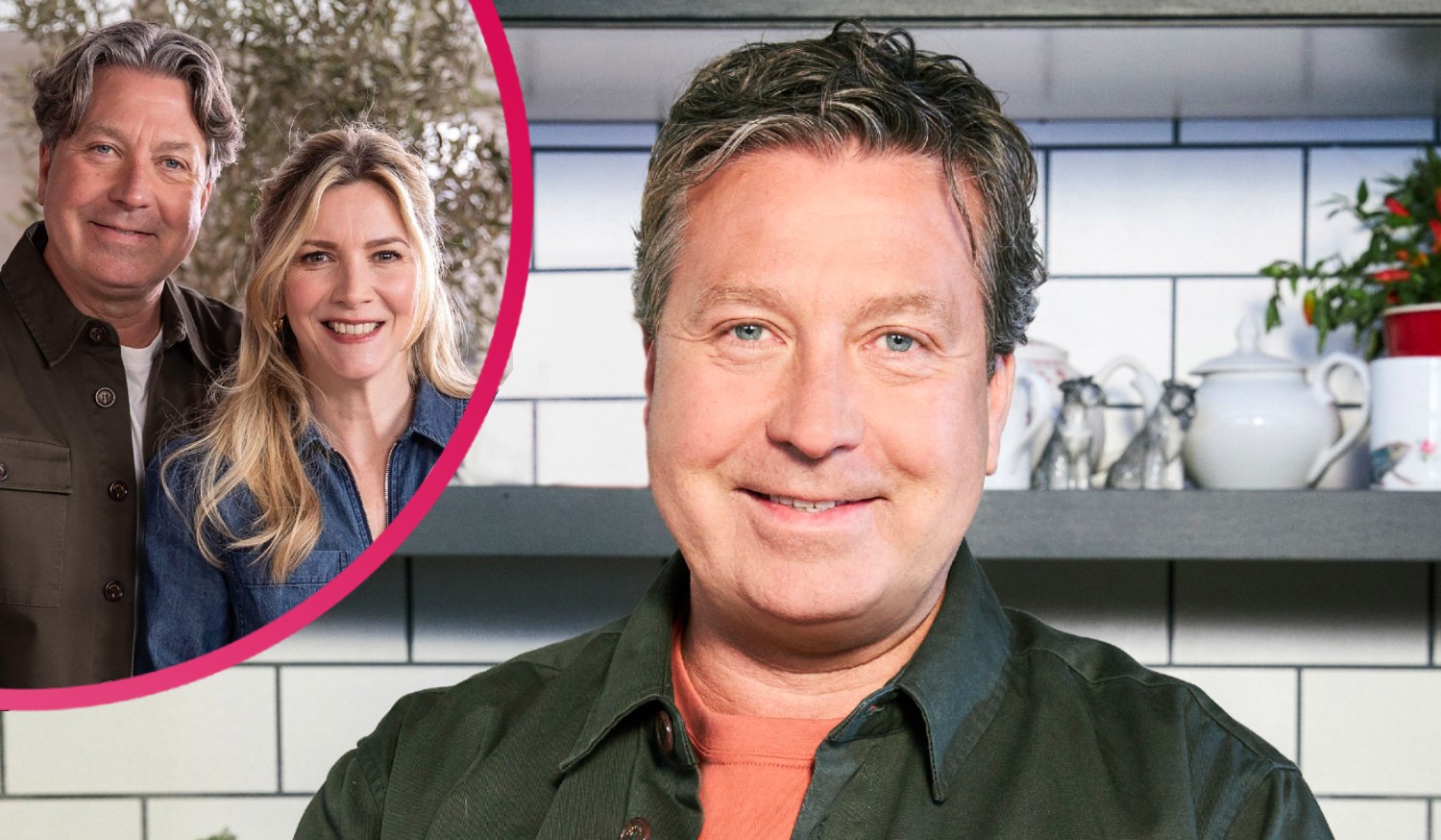 John Torode and Lisa Faulkner over with a romantic gesture