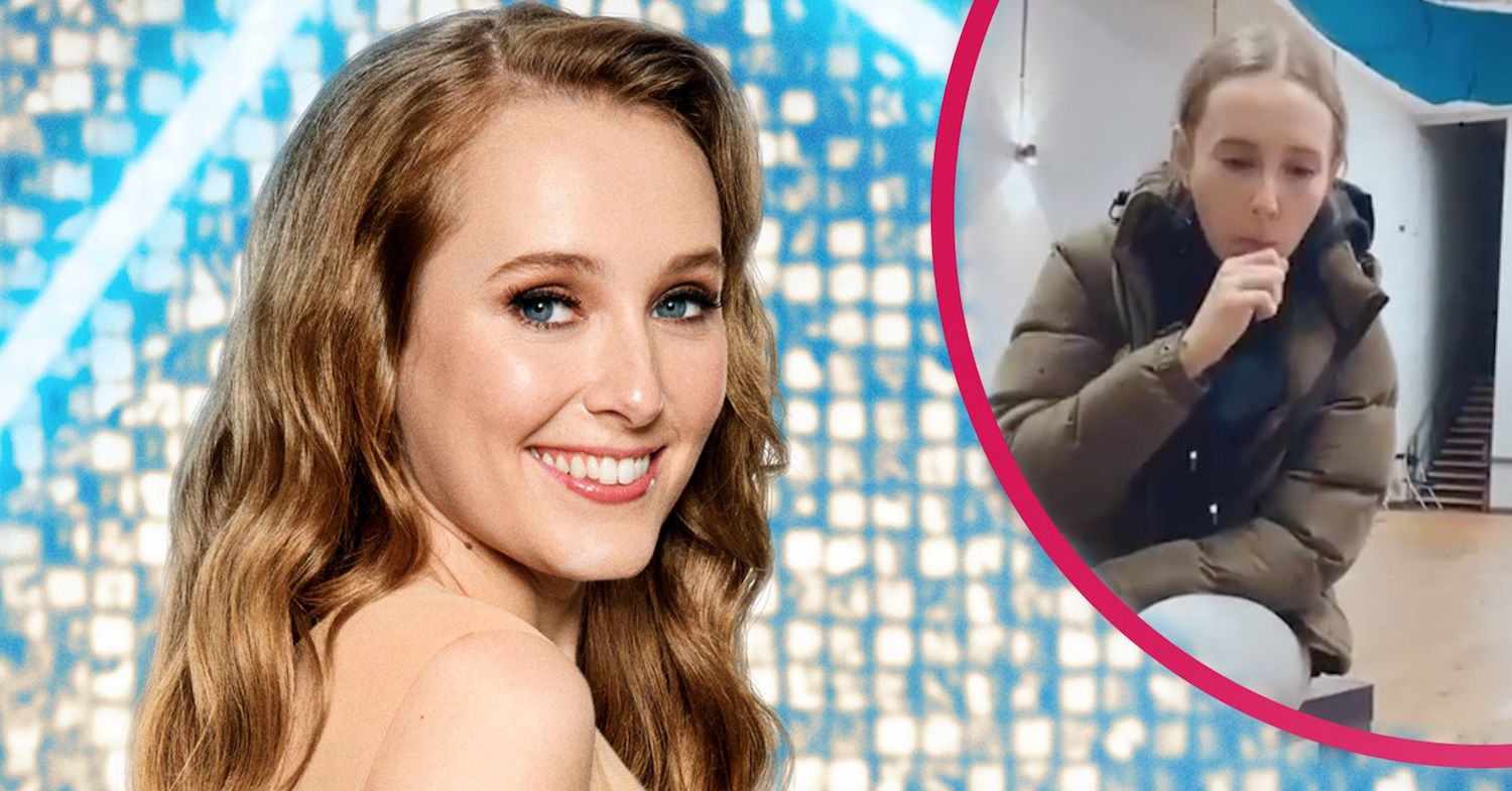 Strictly Come Dancing star Rose Ayling-Ellis was seen coughing on partner Giovanni Per