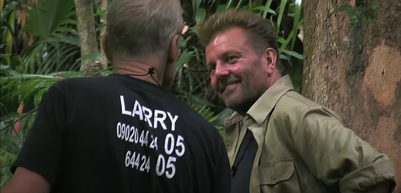 Larry Lamb falls out with Martin Roberts