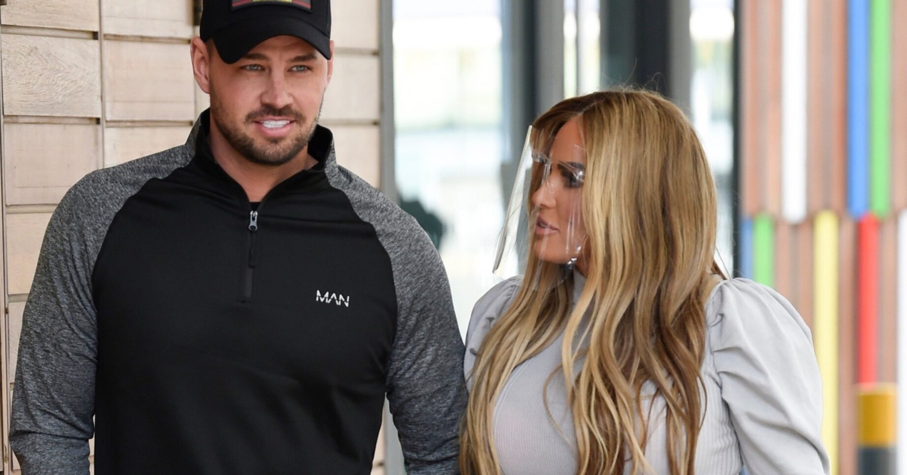 Katie Price and Carl Woods