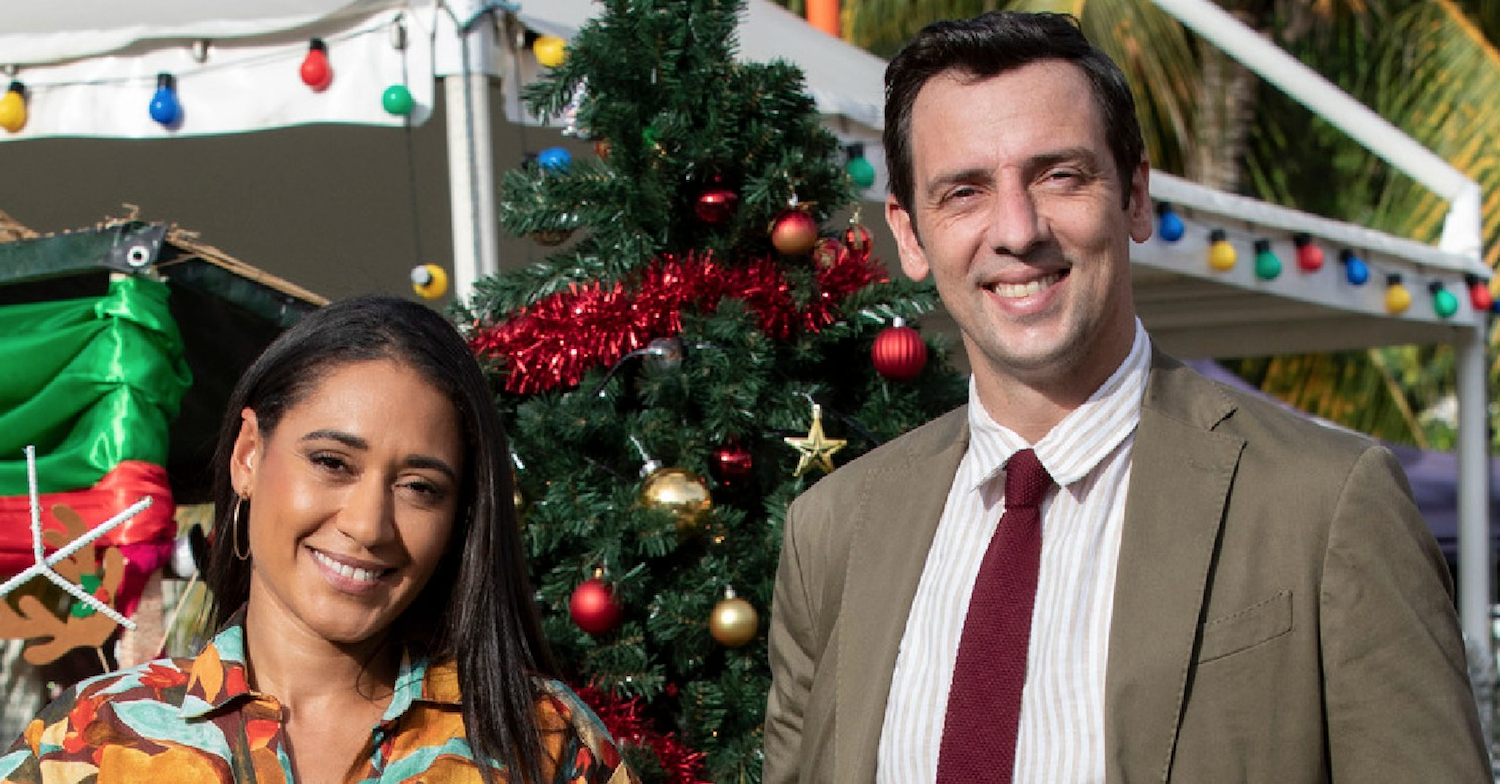 The BBC has released first look images from the Death In Paradise Christmas special and revealed the return of a fan favourite
