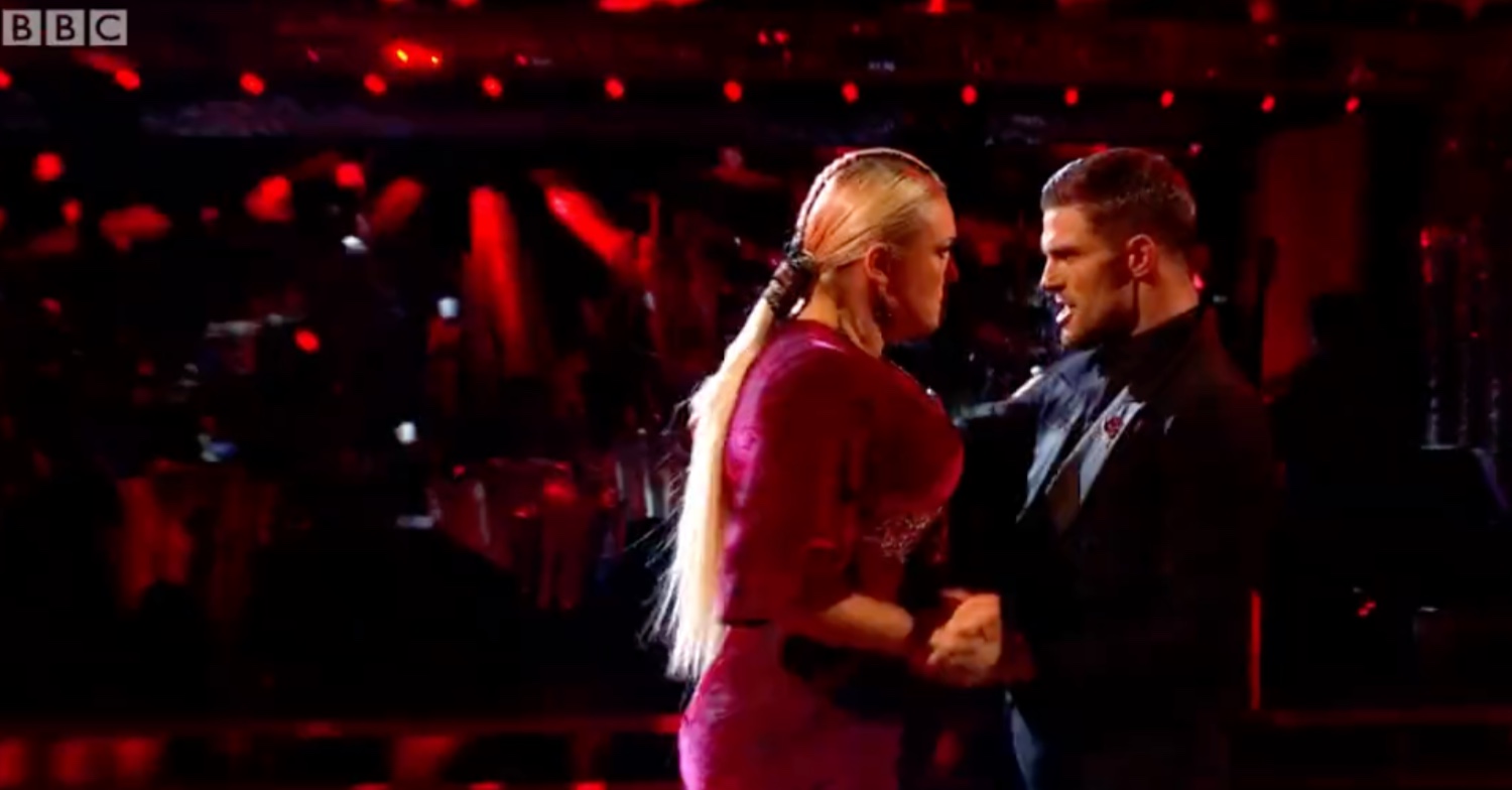 Aljaž Škorjanec and Sara Davies on Strictly 