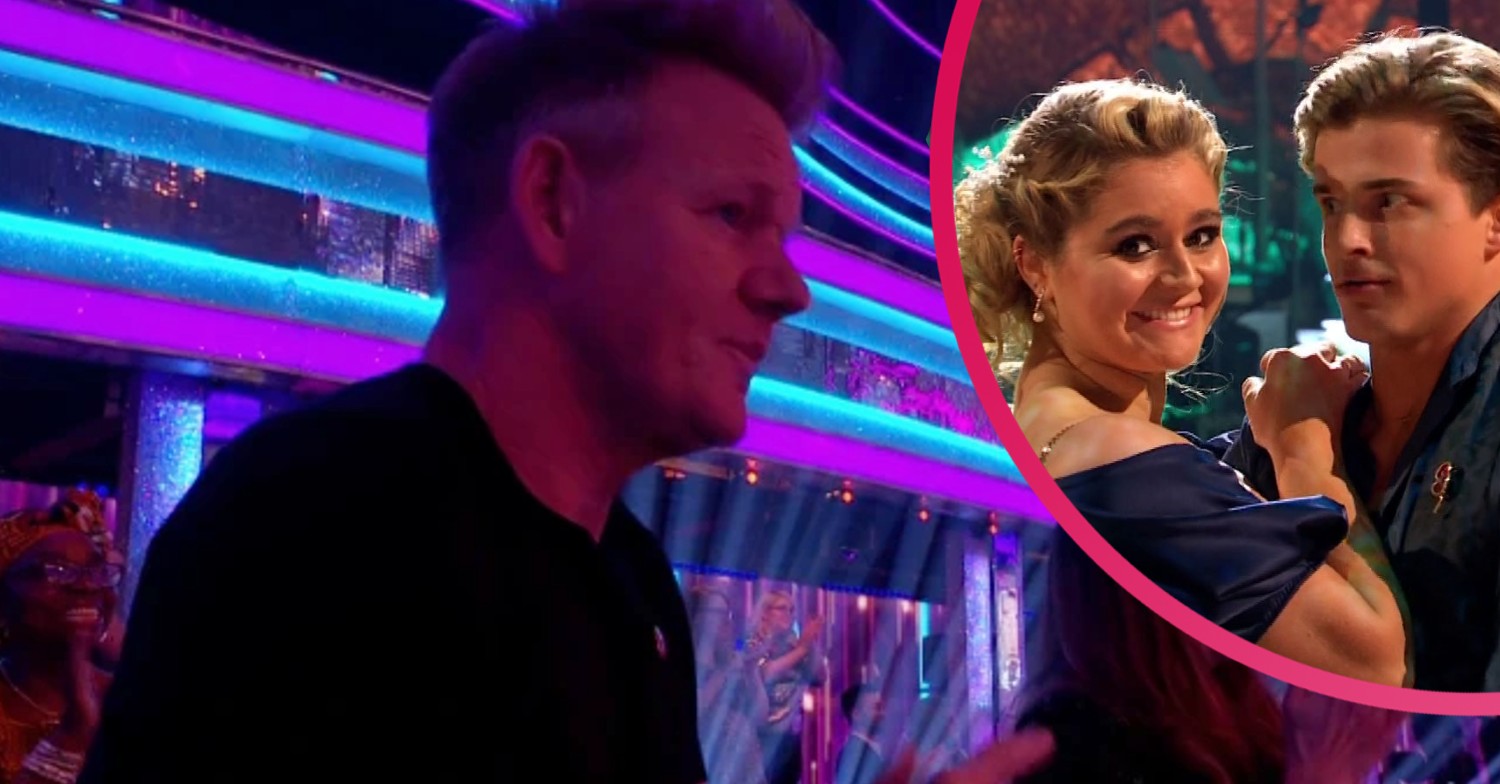Tilly Ramsay and Gordon on Strictly