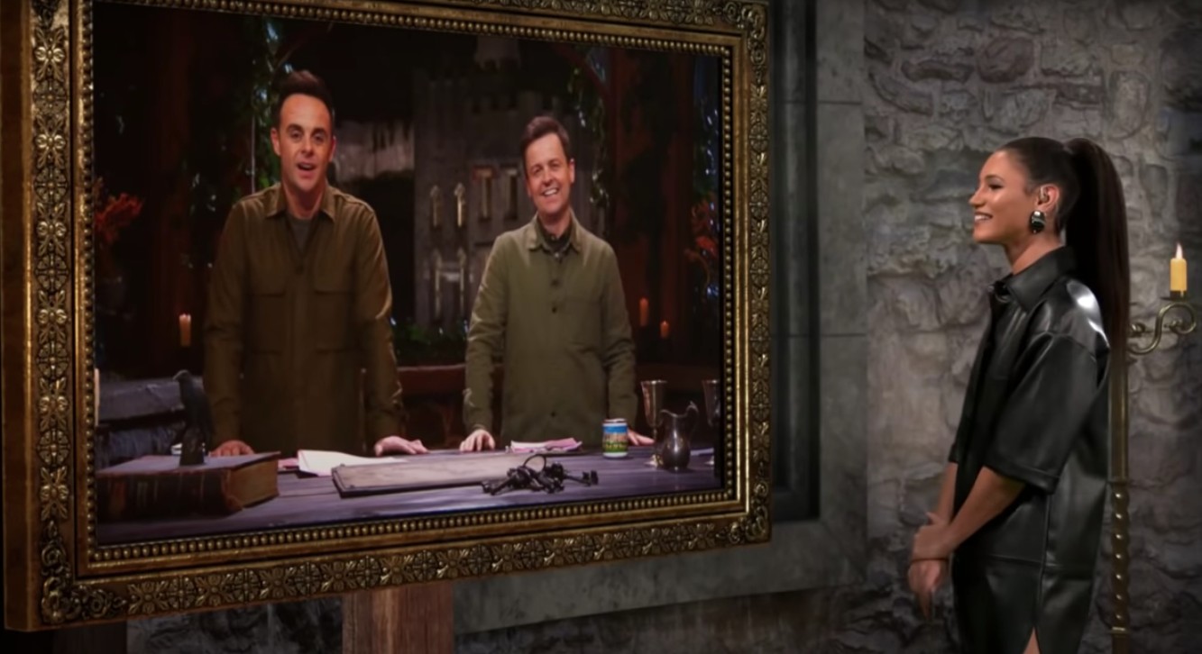 Vick Hope with Ant and Dec