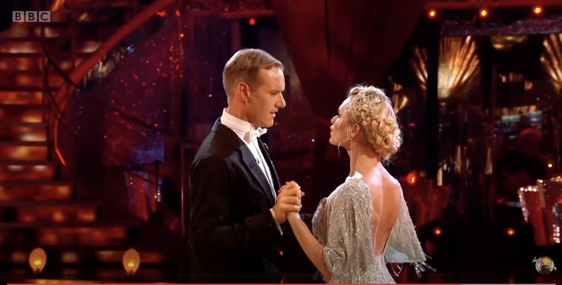 Dan Walker and Nadiya Bychkova on Strictly