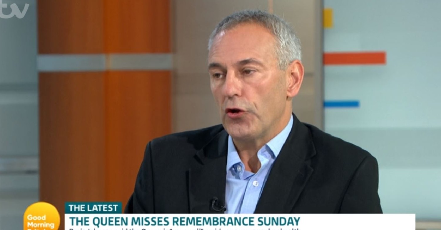 A Good Morning Britain guest on the show today