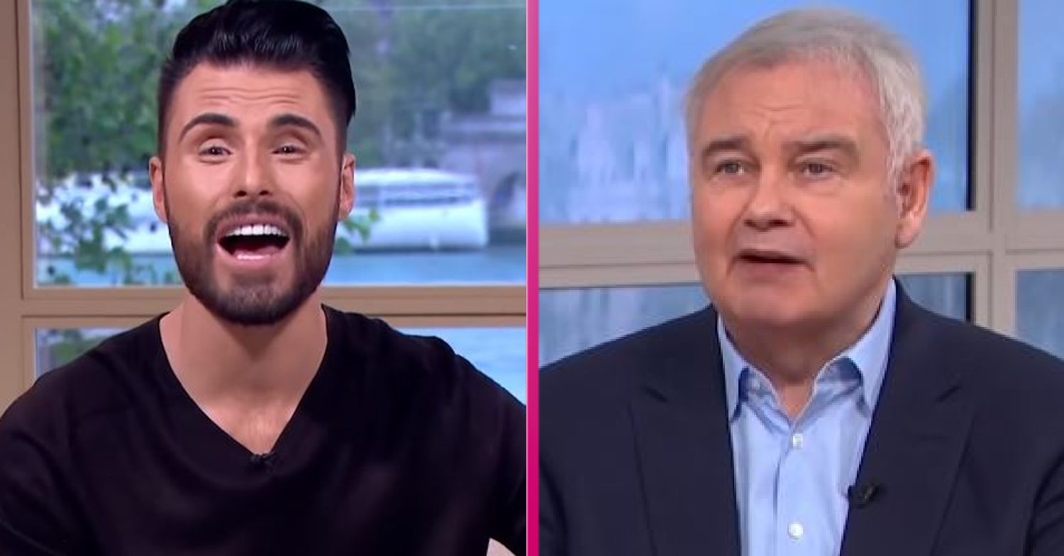 Eamonn Holmes and Rylan Clark on This Morning
