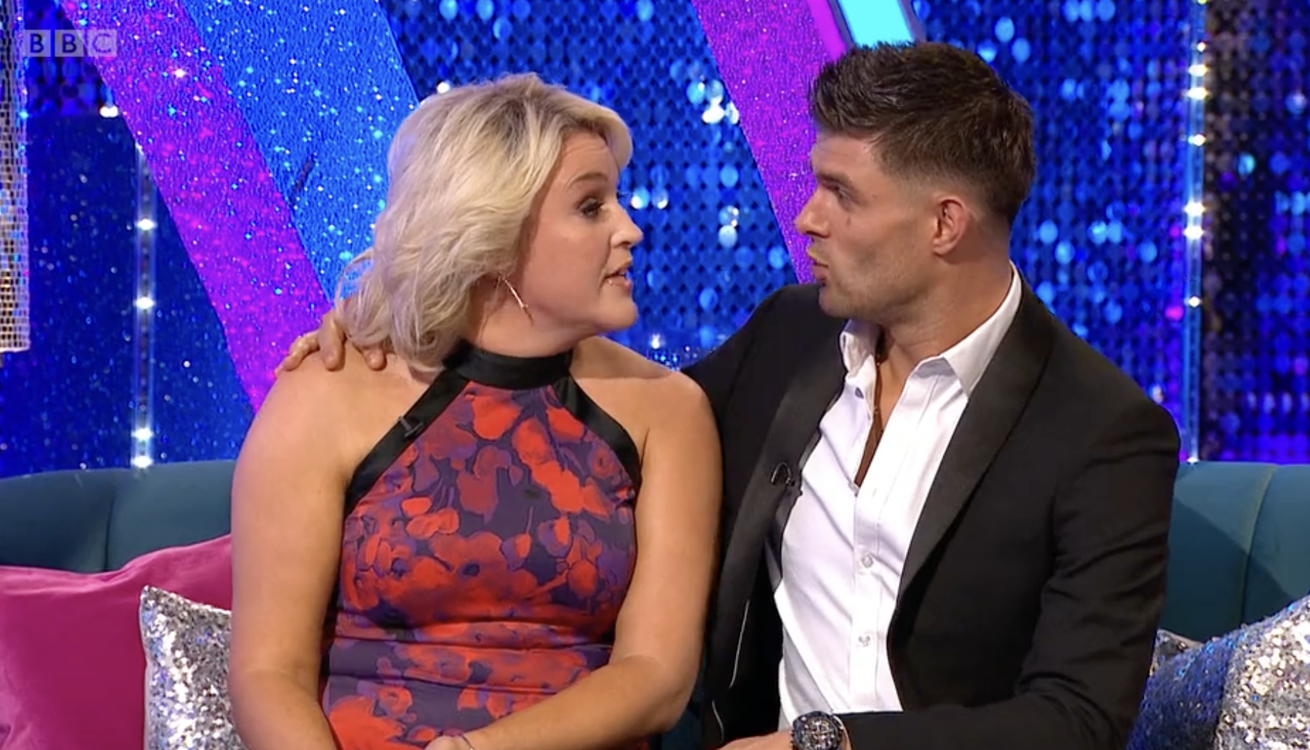 Sara Davies and Aljaž Škorjanec on Strictly: It Takes Two