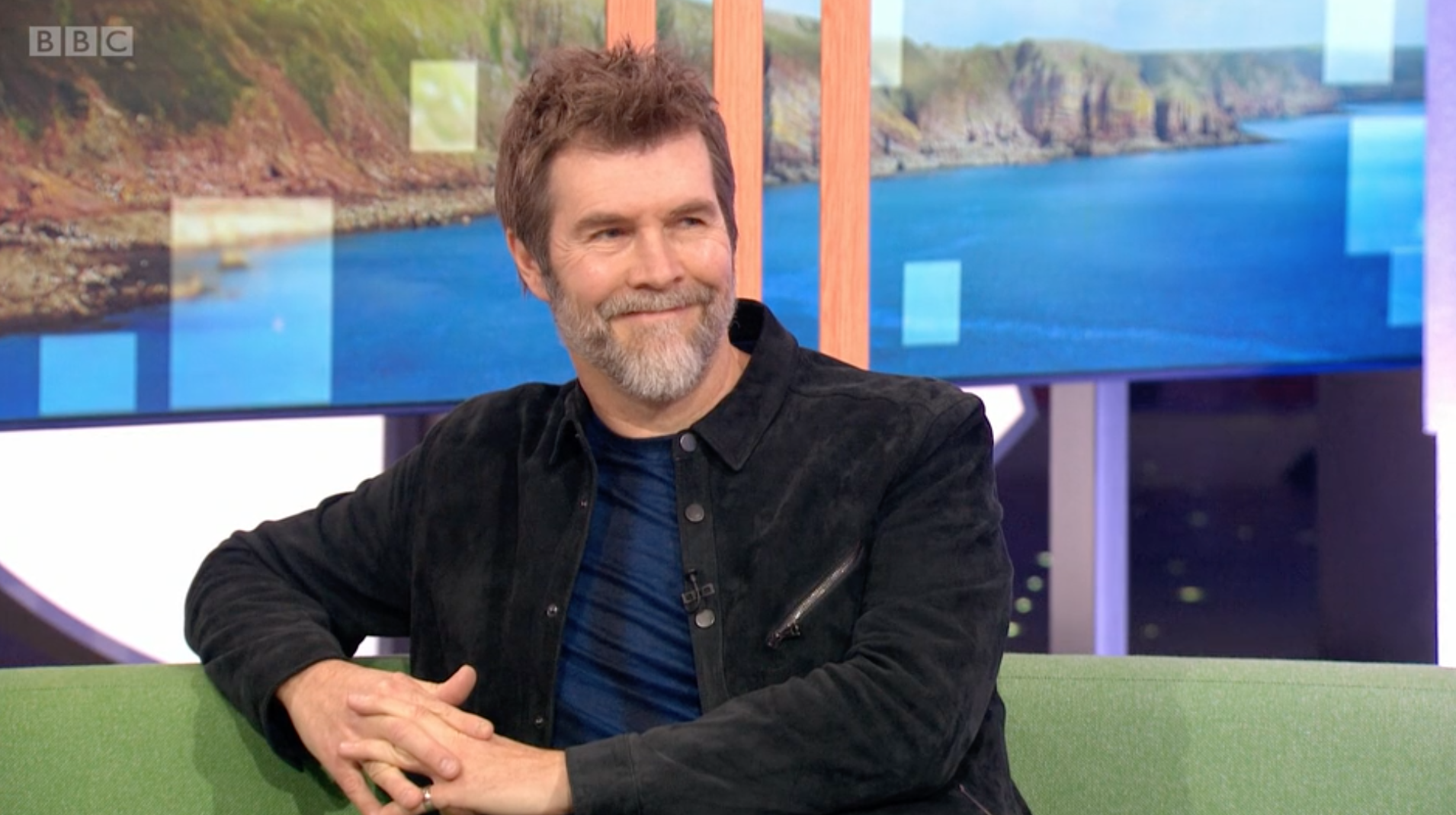 Rhod Gilbert on The One Show talking about DIY SOS and Nick Knowles