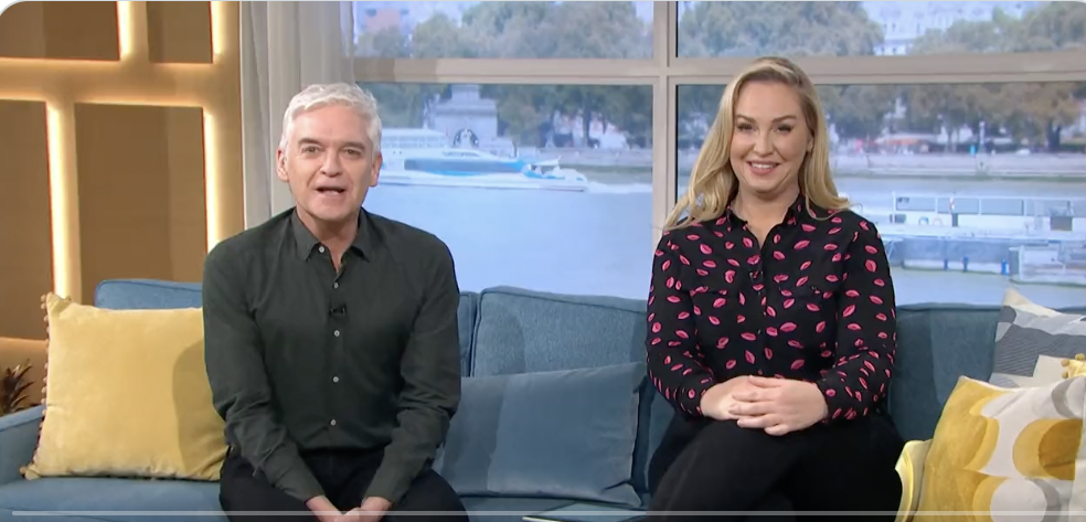 Phillip Schofield and Josie Gibson on This Morning