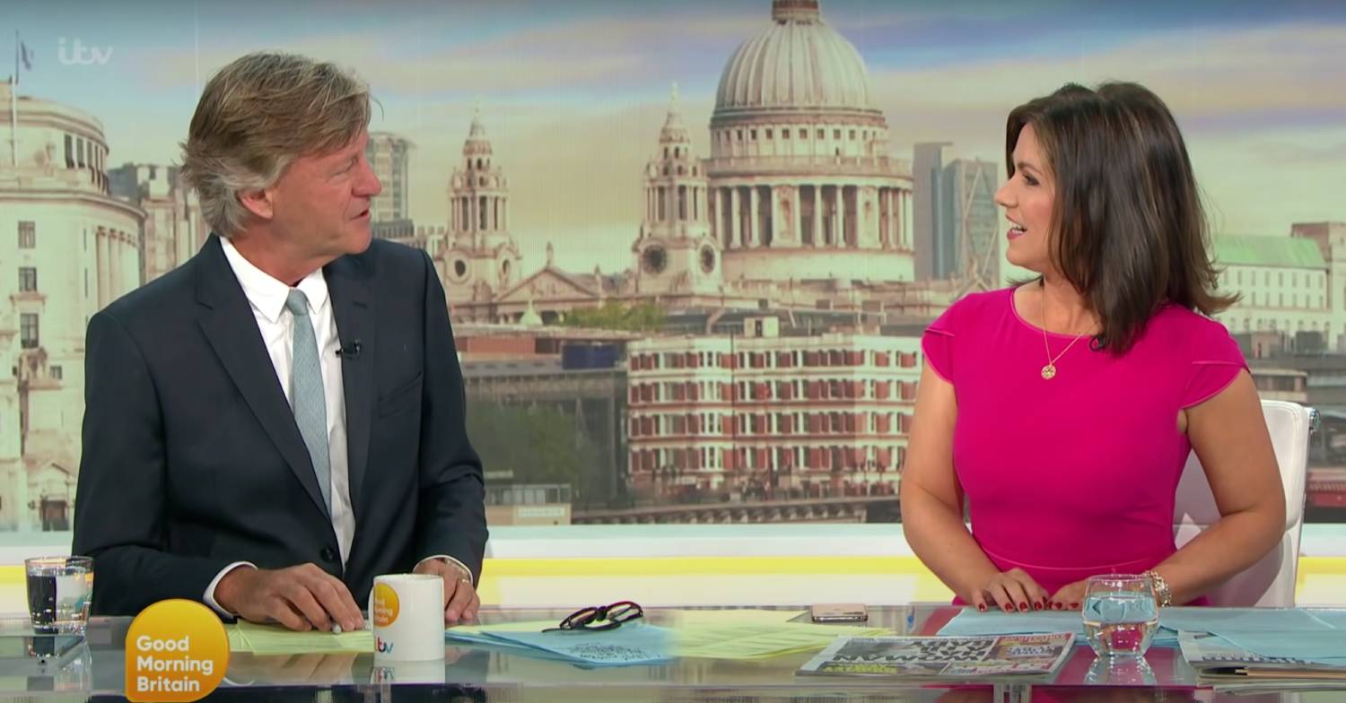 Richard Madeley has been seen more frequently on Good Morning Britain since Piers Morgan departed