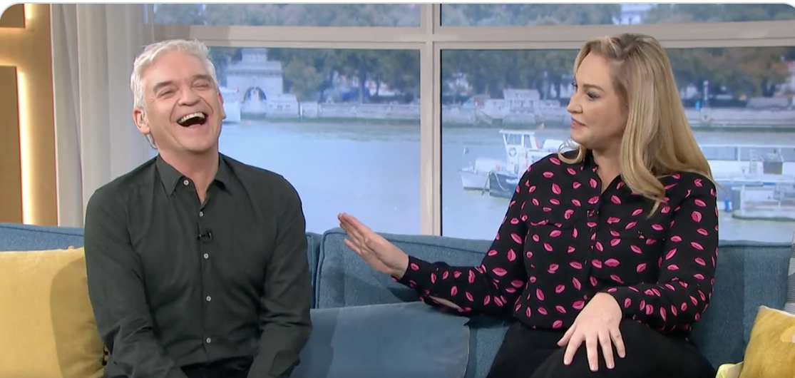 Phillip Schofield and Josie Gibson on This Morning 